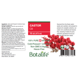 Castor Oil 16 oz - Botalife USA