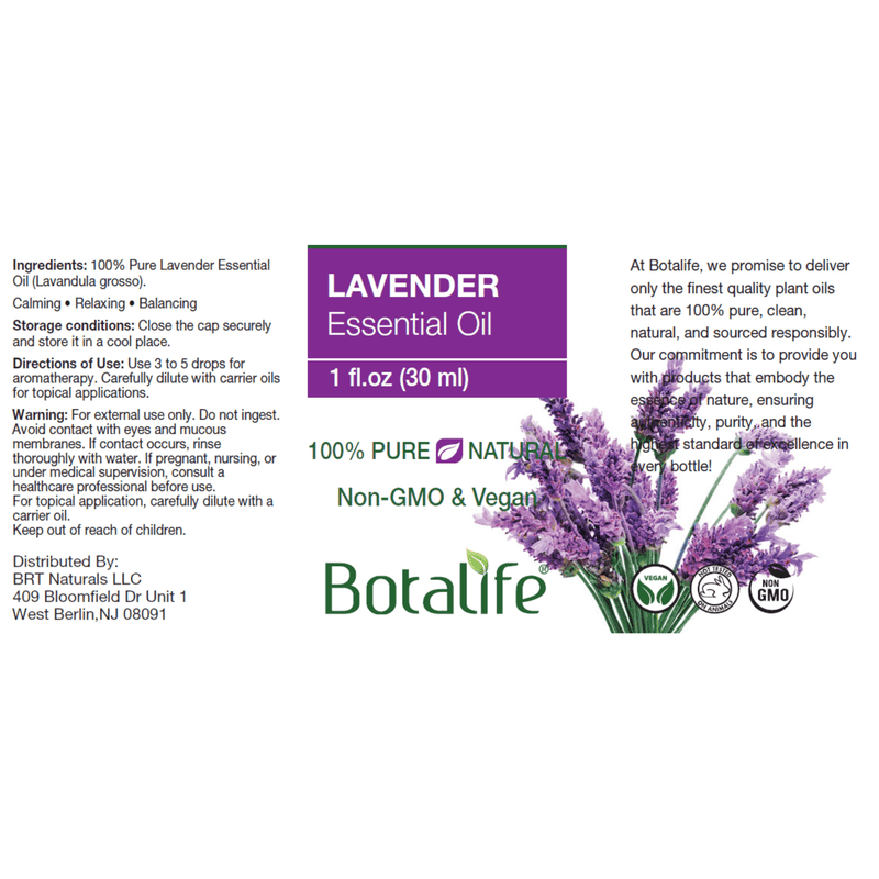 lavender plant oil Botalife Lavender Oil