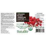 Organic Black Jamaican Castor Oil - Botalife USA