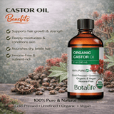 Organic Castor Oil - Botalife USA