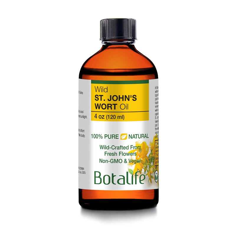 St John's Wort Oil 4oz - Botalife USA