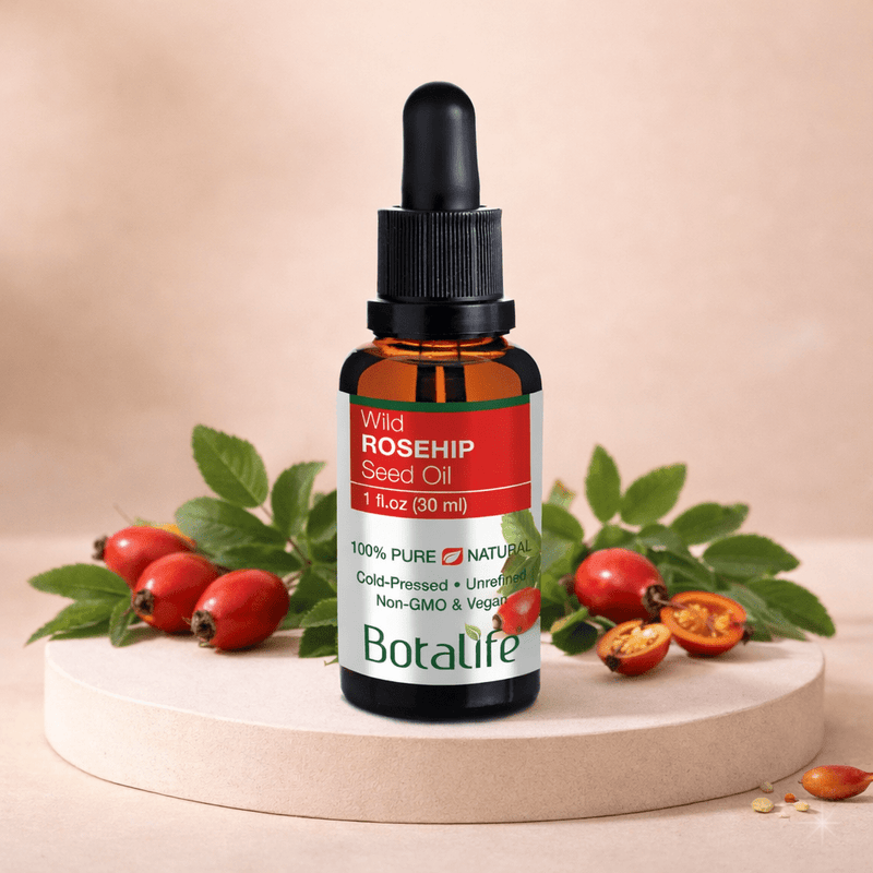 cold-pressed wild rose seed oil Wild Rosehip Seed Oil – Botalife USA