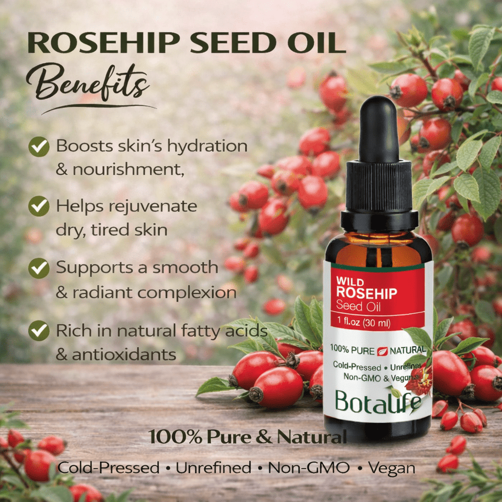 benefits of cold pressed rose hip seed oil Wild Rosehip Seed Oil – Botalife USA